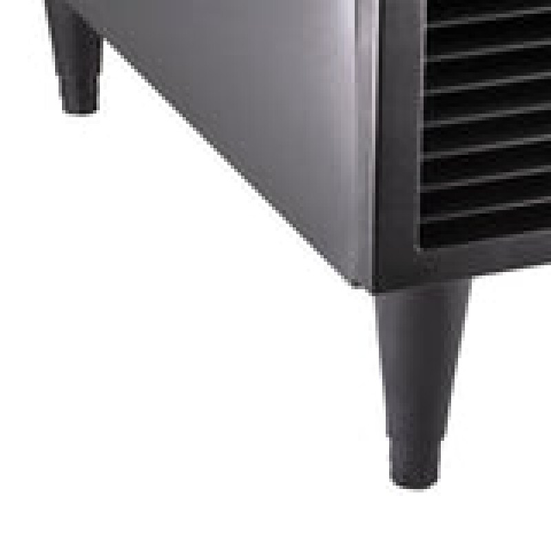 Maxx Ice V-Series Self-Contained Ice Machine, in Stainless Steel with Black Trim MVI200F