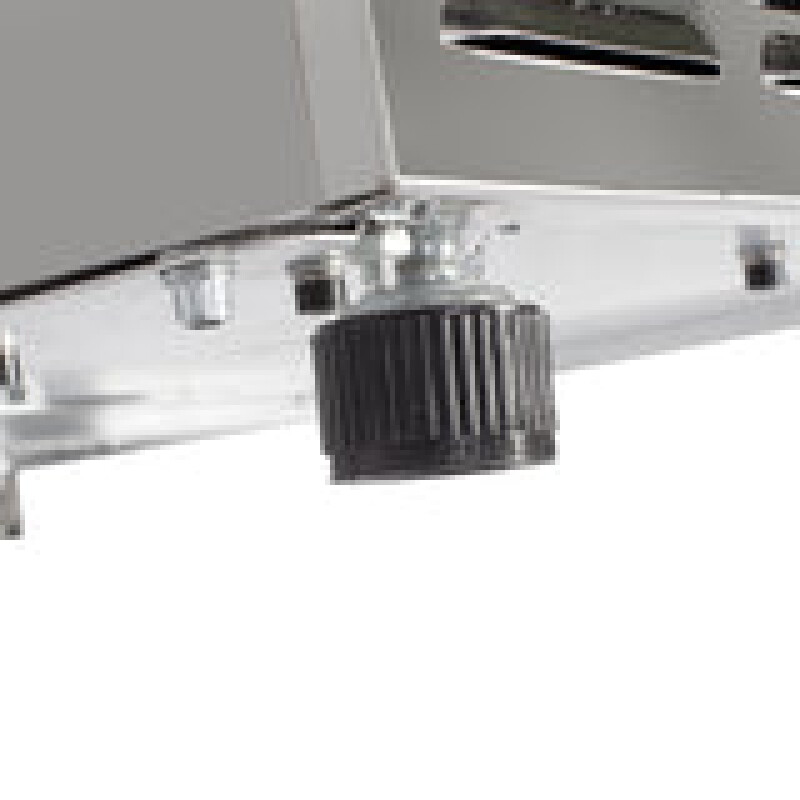 Maxx Ice V-Series Self-Contained Ice Machine, in Stainless Steel with Black Trim MVI75F