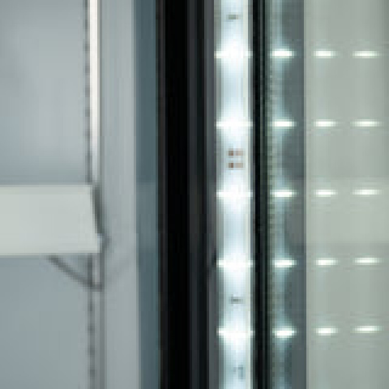 Maxx Cold V-Series Single Glass Door Merchandiser Freezer MVMF23B