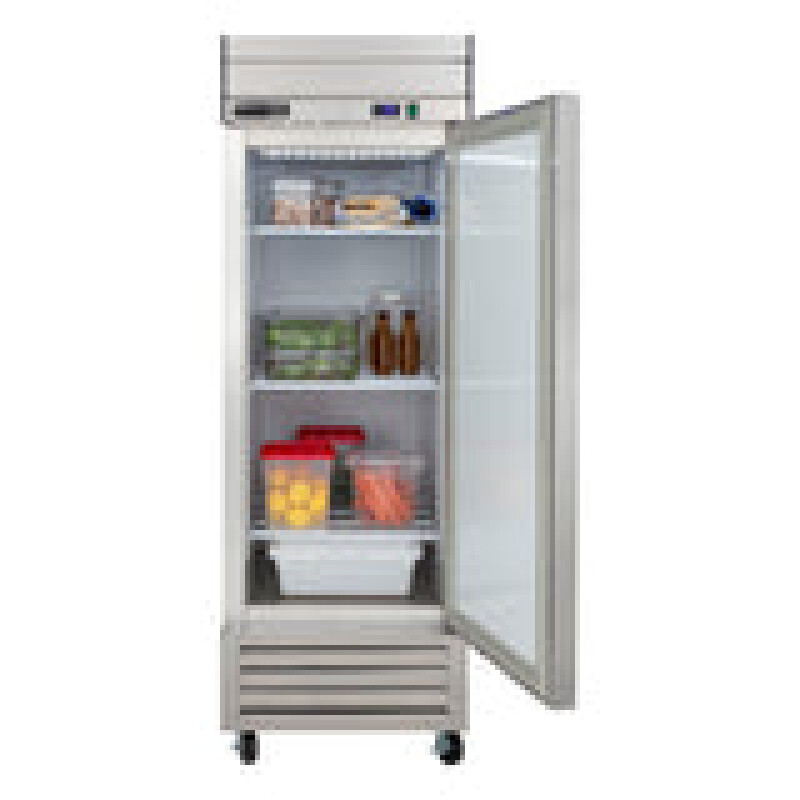 Maxx Cold V-Series 1 Solid Door Reach-In Refrigerator, Bottom Mount MVR23FDHC