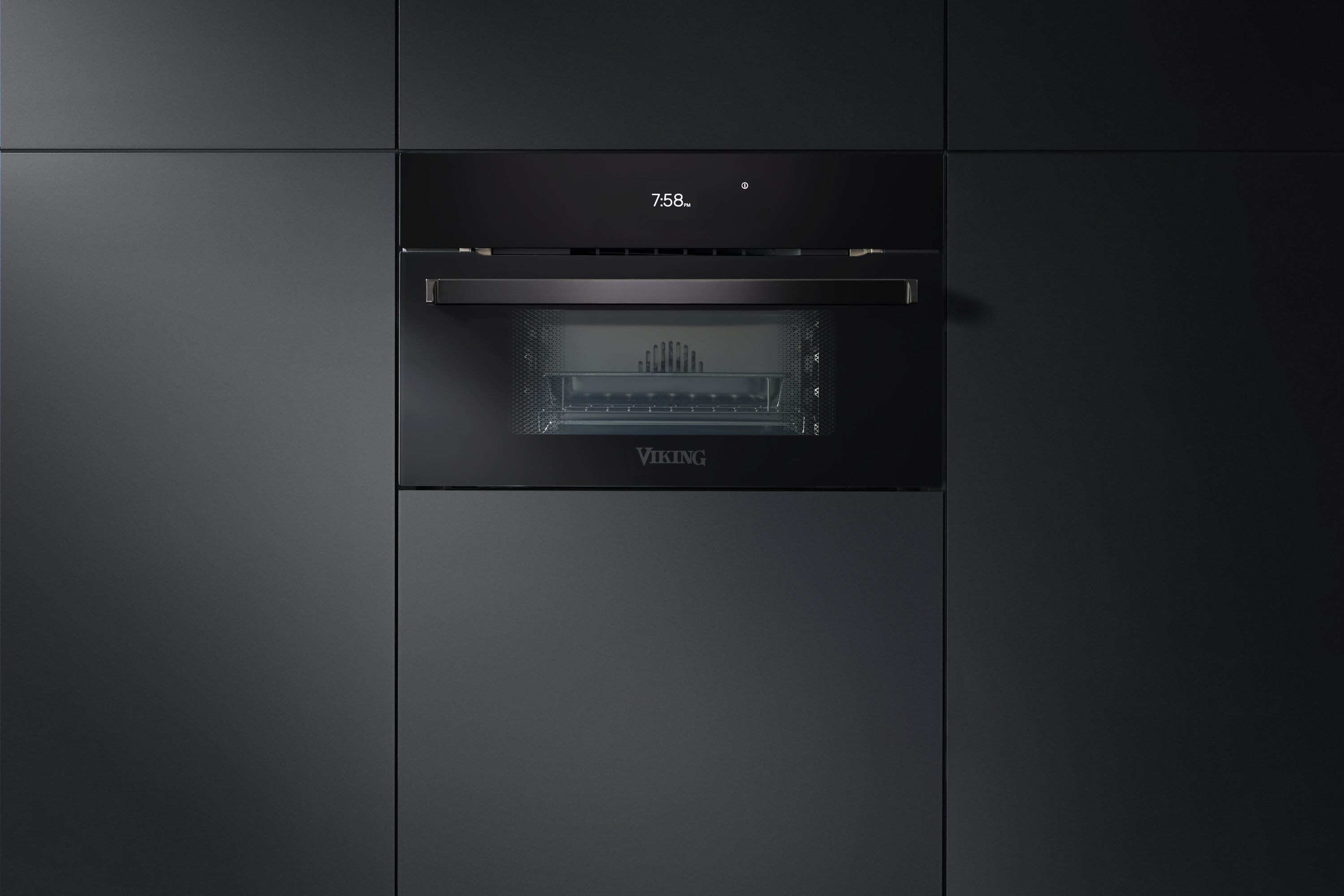 30"W. Steam Convection Oven Black Glass MVSOC6301BG