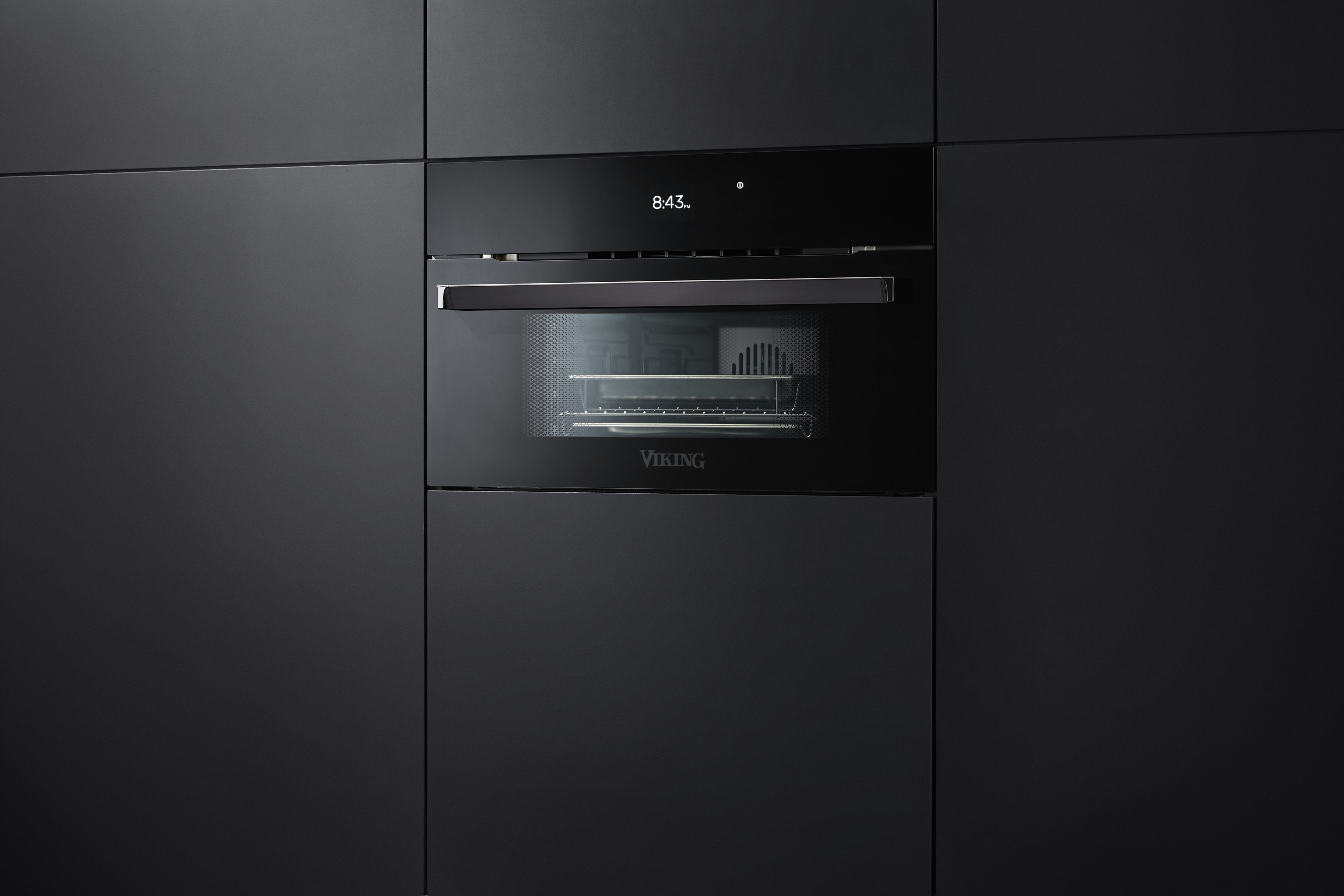 30"W. Steam Convection Oven Black Glass MVSOC6301BG