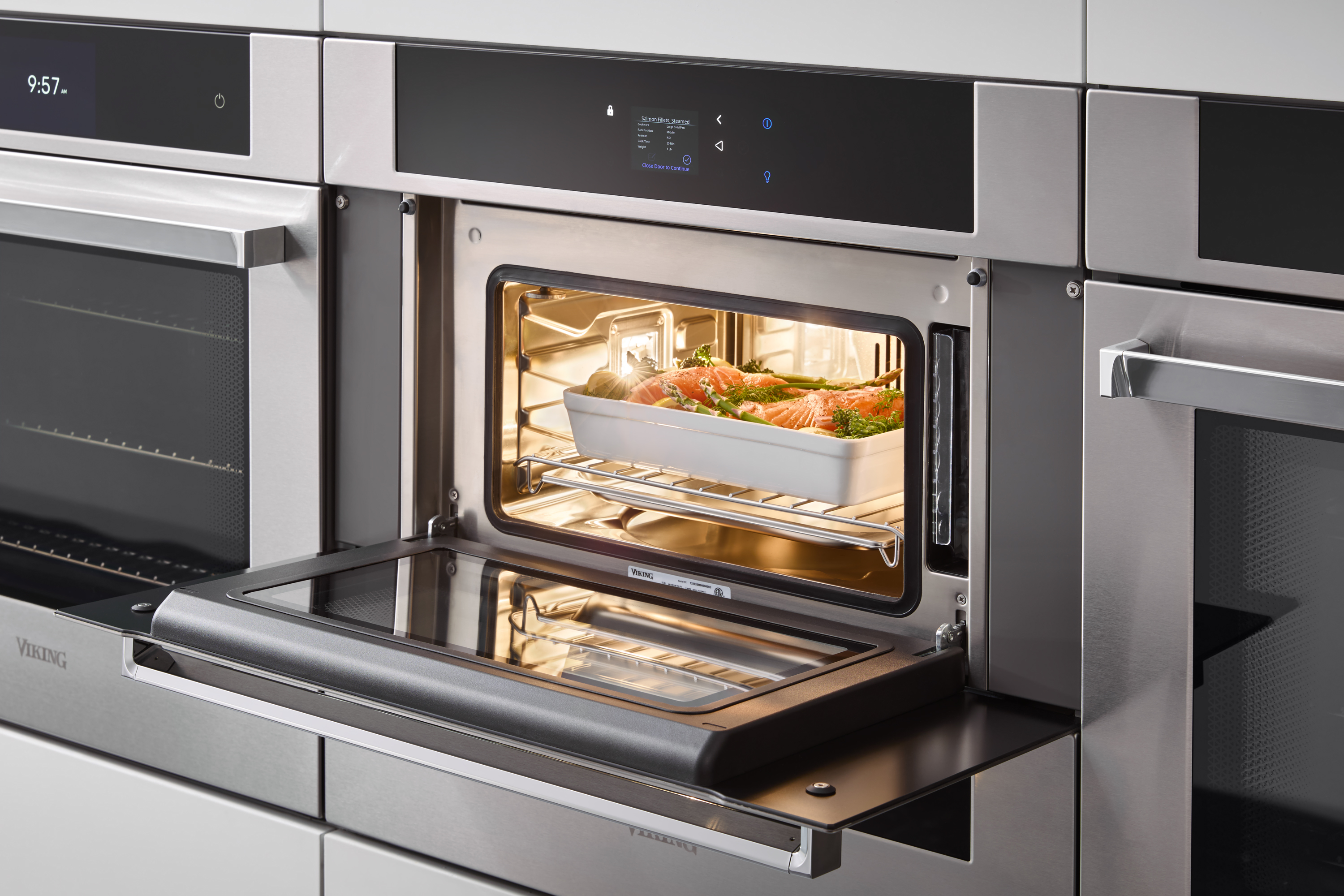 30"W. Steam Convection Oven Stainless Steel MVSOC6301SS