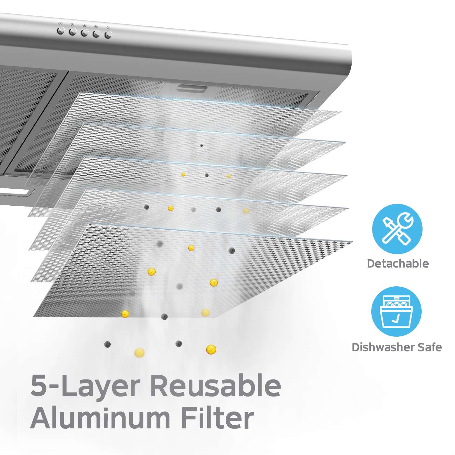 30" 100 CFM Under-the-Cabinet Range Hood MVU30W4AST