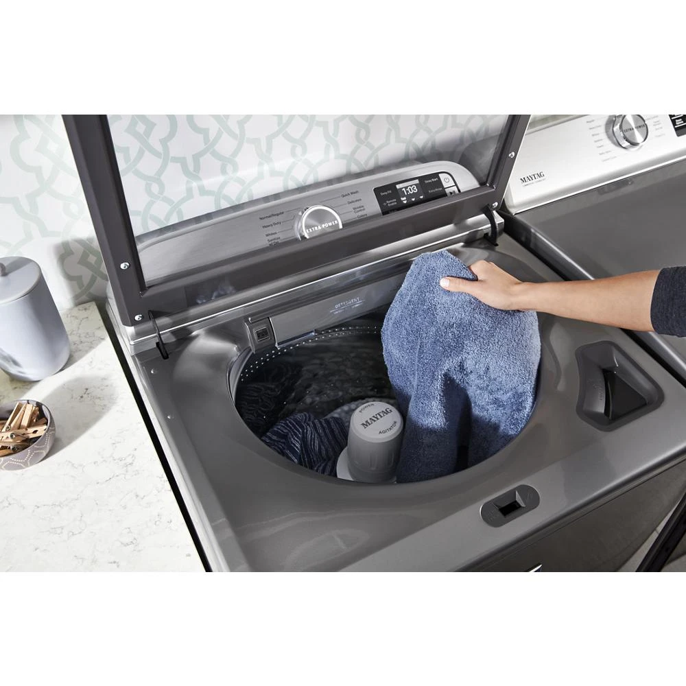 Smart Top Load Washer with Extra Power Button - 5.2 cu. ft. view 41