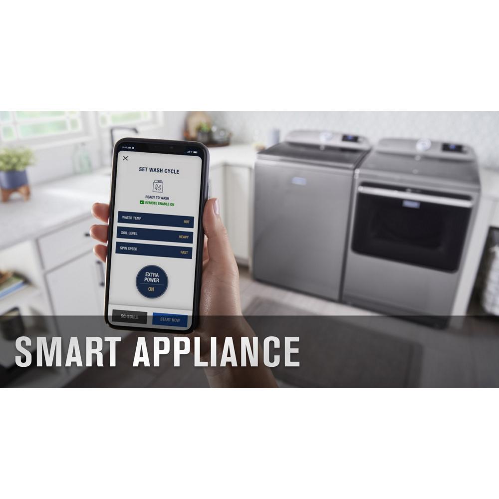 Smart Top Load Washer with Extra Power Button - 5.2 cu. ft. view 58