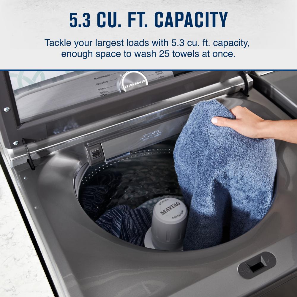 Smart Top Load Washer with Extra Power Button - 5.2 cu. ft. view 69