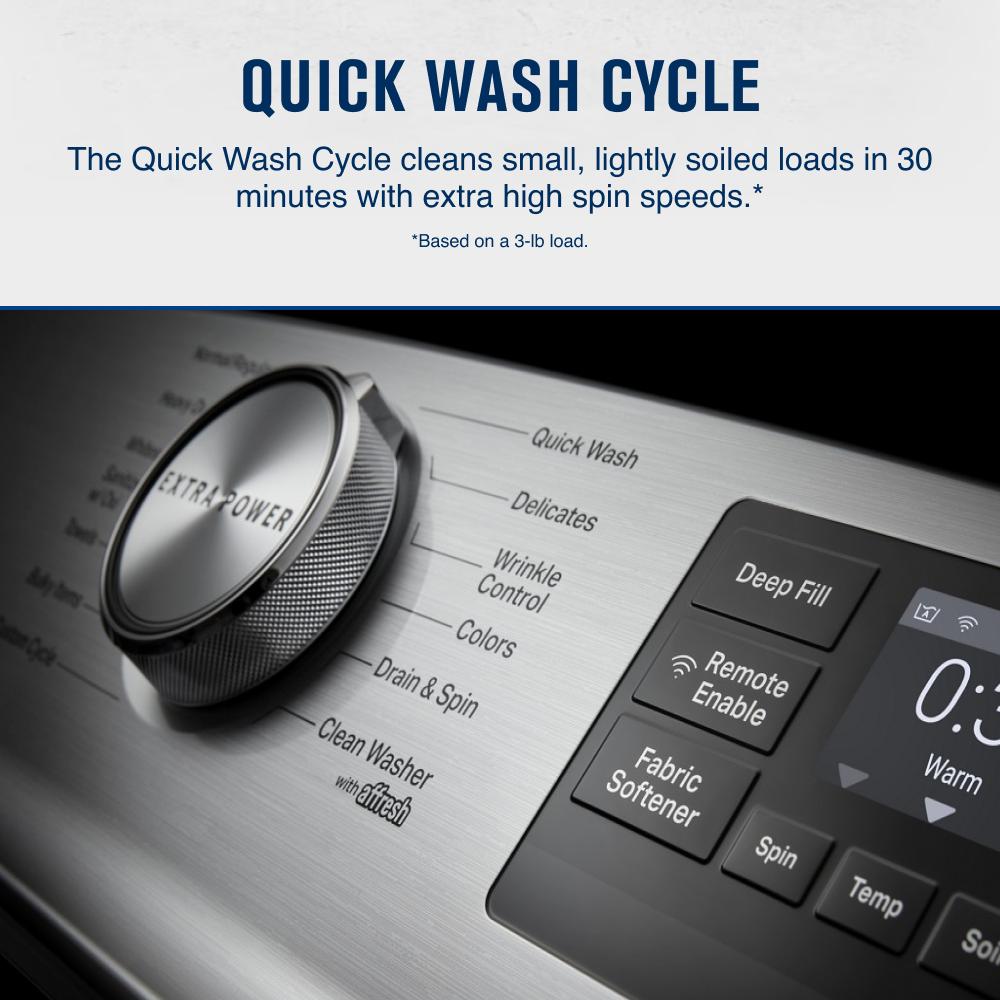 Smart Top Load Washer with Extra Power - 5.2 cu. ft. view 46