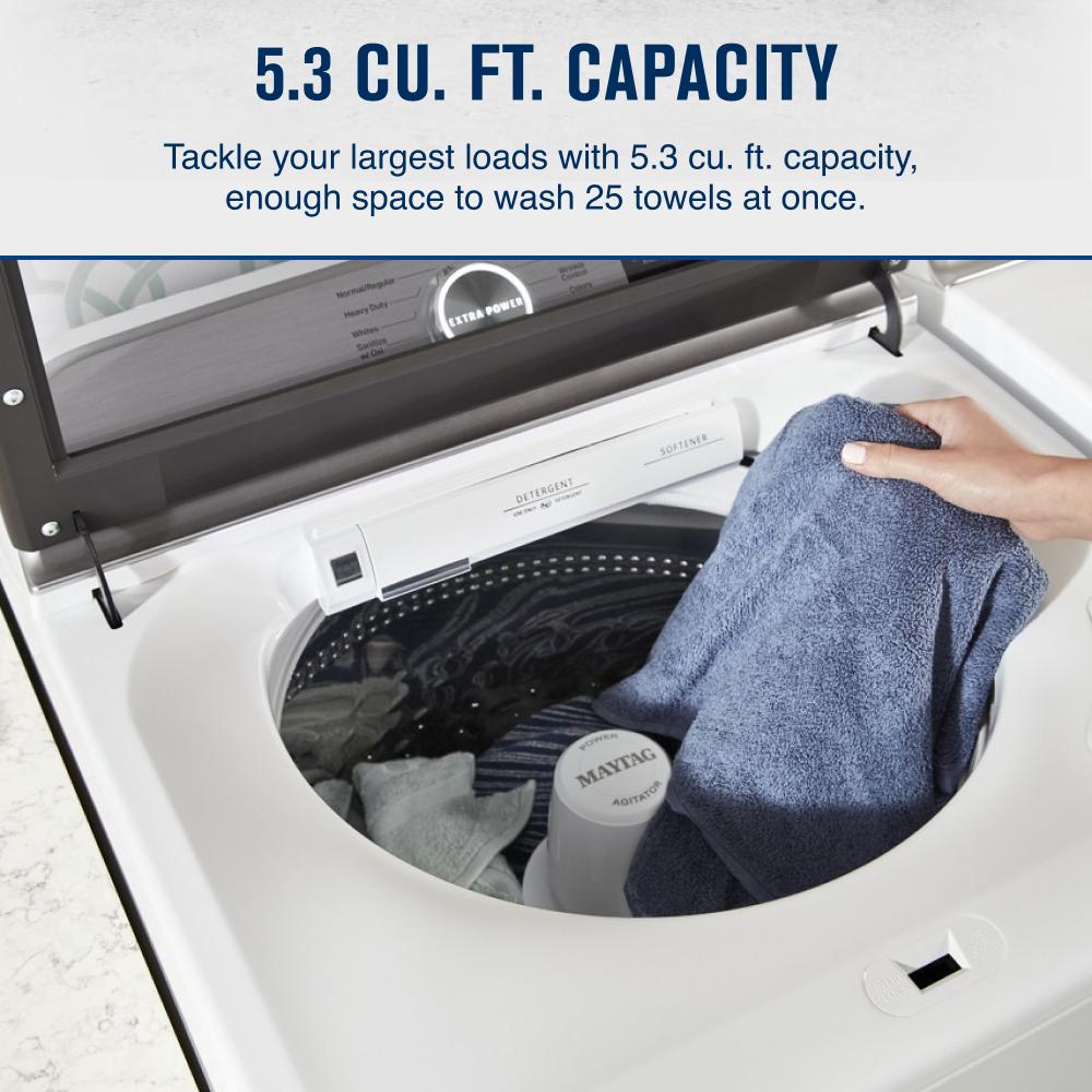 Smart Top Load Washer with Extra Power - 5.2 cu. ft. view 58