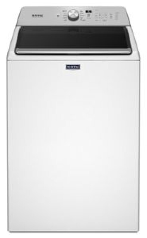 Maytag Top Load Washer with the Deep Fill Option and PowerWash Cycle – 4.7 cu. ft. White MVWB766FW Picture 1