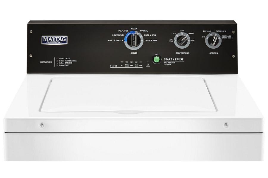 3.5 cu. ft. Commercial-Grade Residential Agitator Washer MVWP575GW