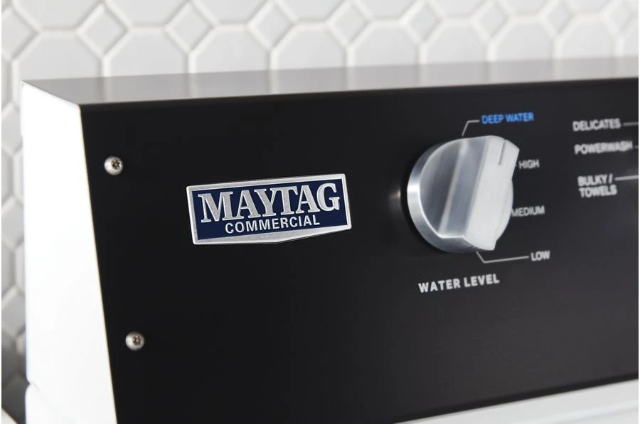Commercial-Grade Residential Agitator Washer - 3.5 cu. ft. MVWP585GW