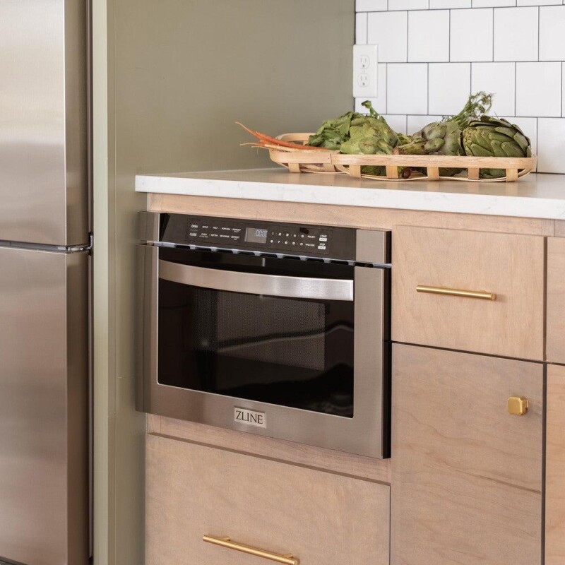 24 In. 1.2 Cu. Ft. Built-in Microwave Drawer In Stainless Steel MWD1