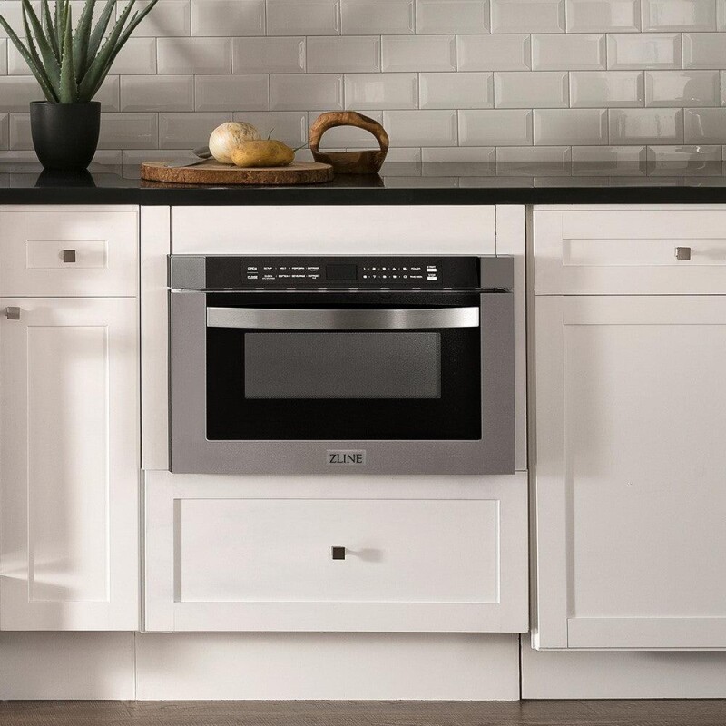 24 In. 1.2 Cu. Ft. Built-in Microwave Drawer In Stainless Steel MWD1