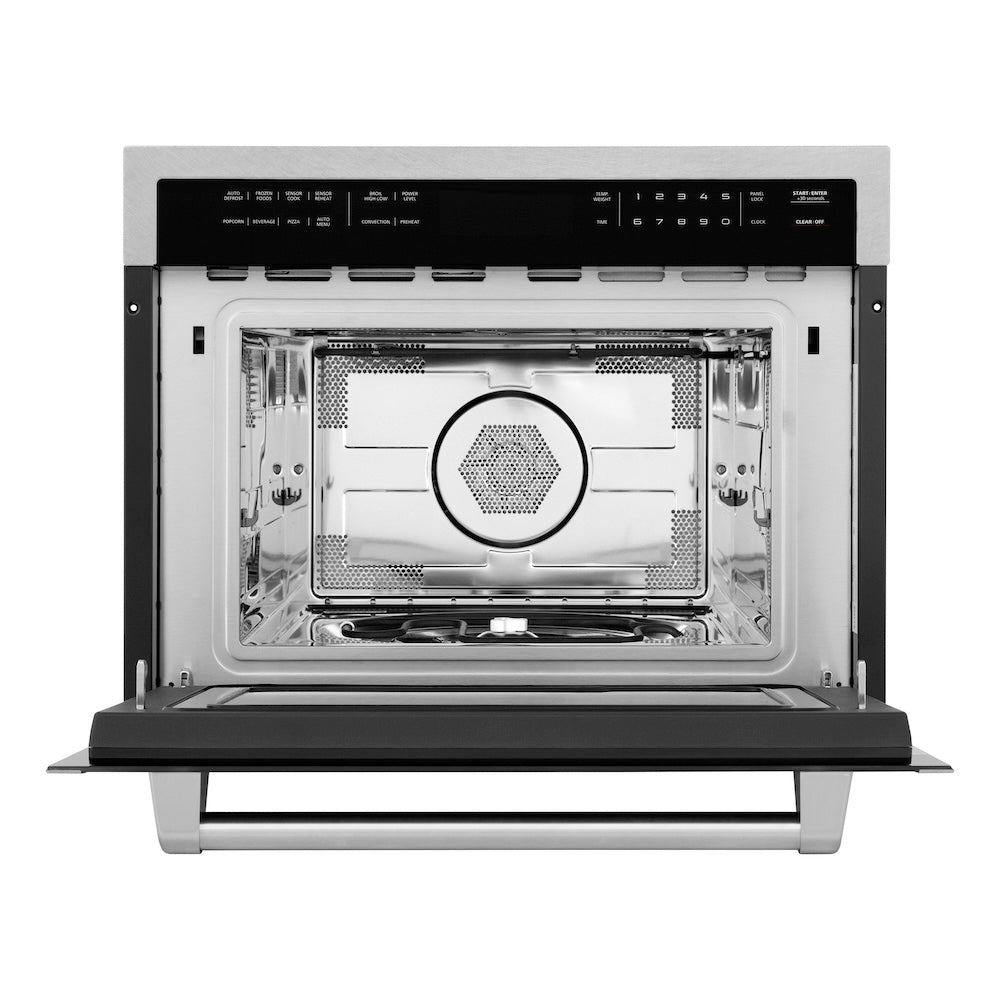 24 In. 1.6 Cu Ft. Built-in Convection Microwave Oven In Satin Stainless Steel With Speed And Sensor Cooking MWO24SS