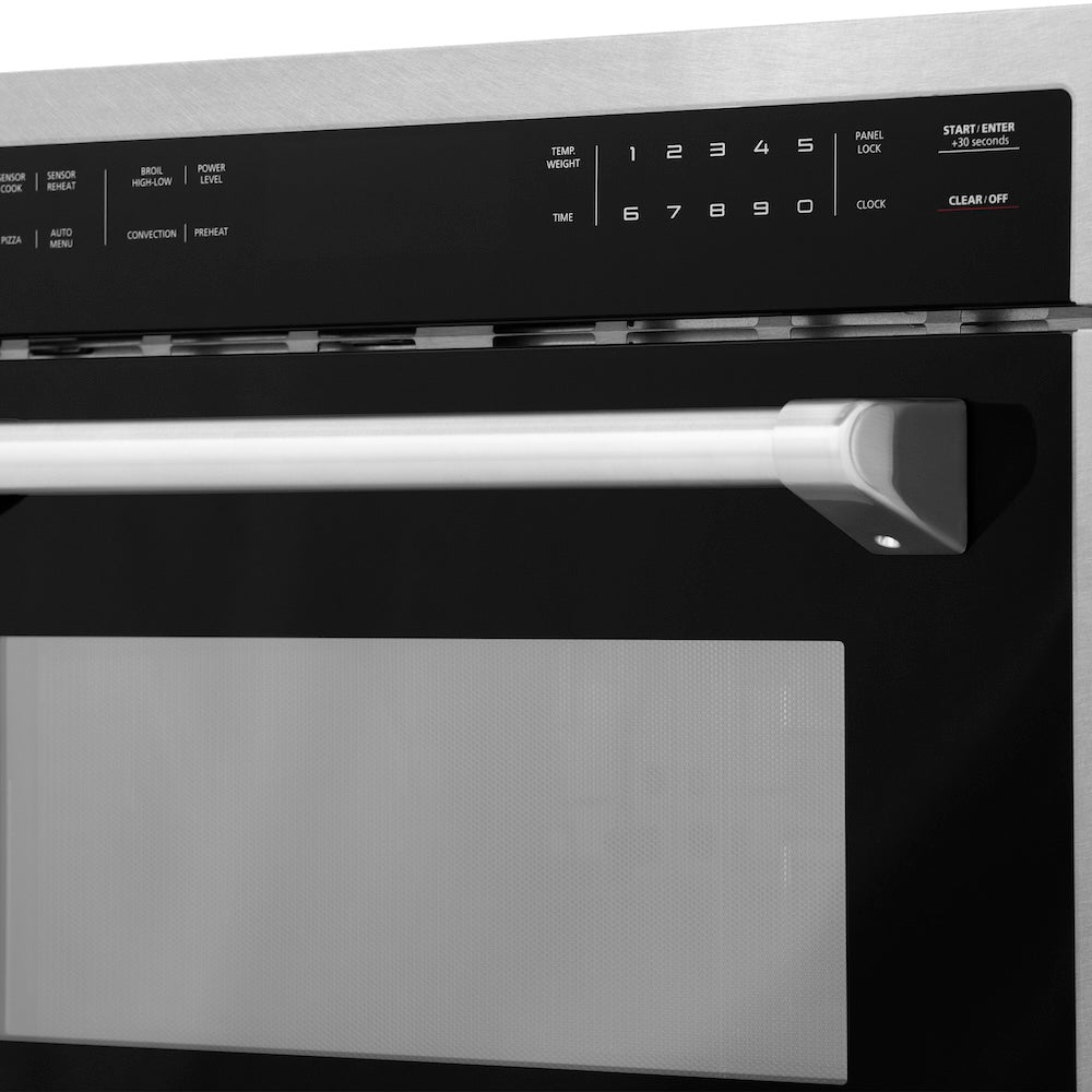 24 In. 1.6 Cu Ft. Built-in Convection Microwave Oven In Satin Stainless Steel With Speed And Sensor Cooking MWO24SS