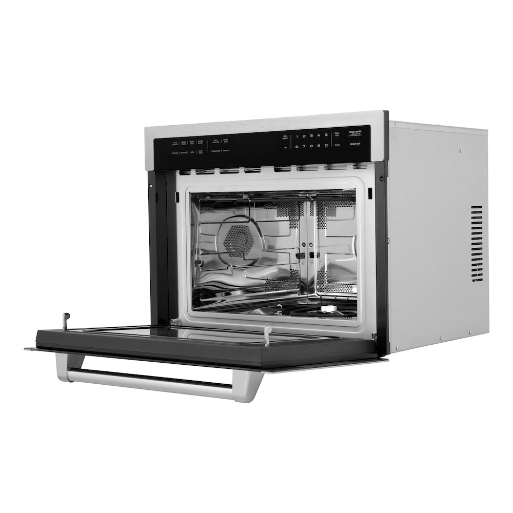 24 In. 1.6 Cu Ft. Built-in Convection Microwave Oven In Satin Stainless Steel With Speed And Sensor Cooking MWO24SS