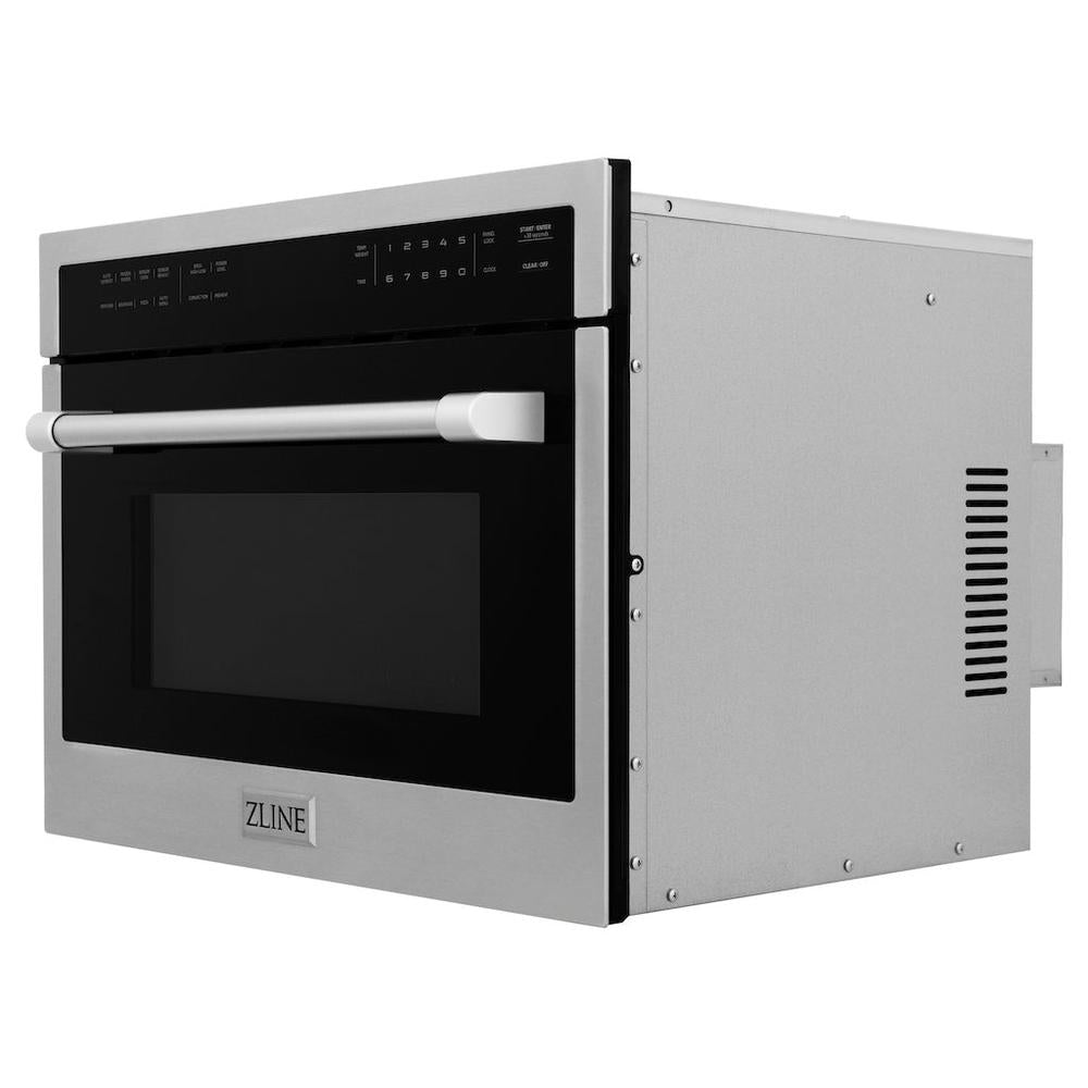 24 In. 1.6 Cu. Ft. Built-in Convection Microwave Oven In Stainless Steel With Speed And Sensor Cooking MWO24