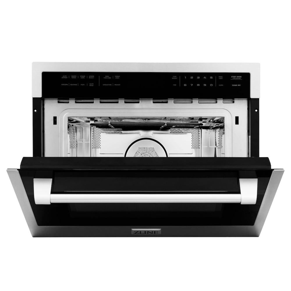 24 In. 1.6 Cu. Ft. Built-in Convection Microwave Oven In Stainless Steel With Speed And Sensor Cooking MWO24