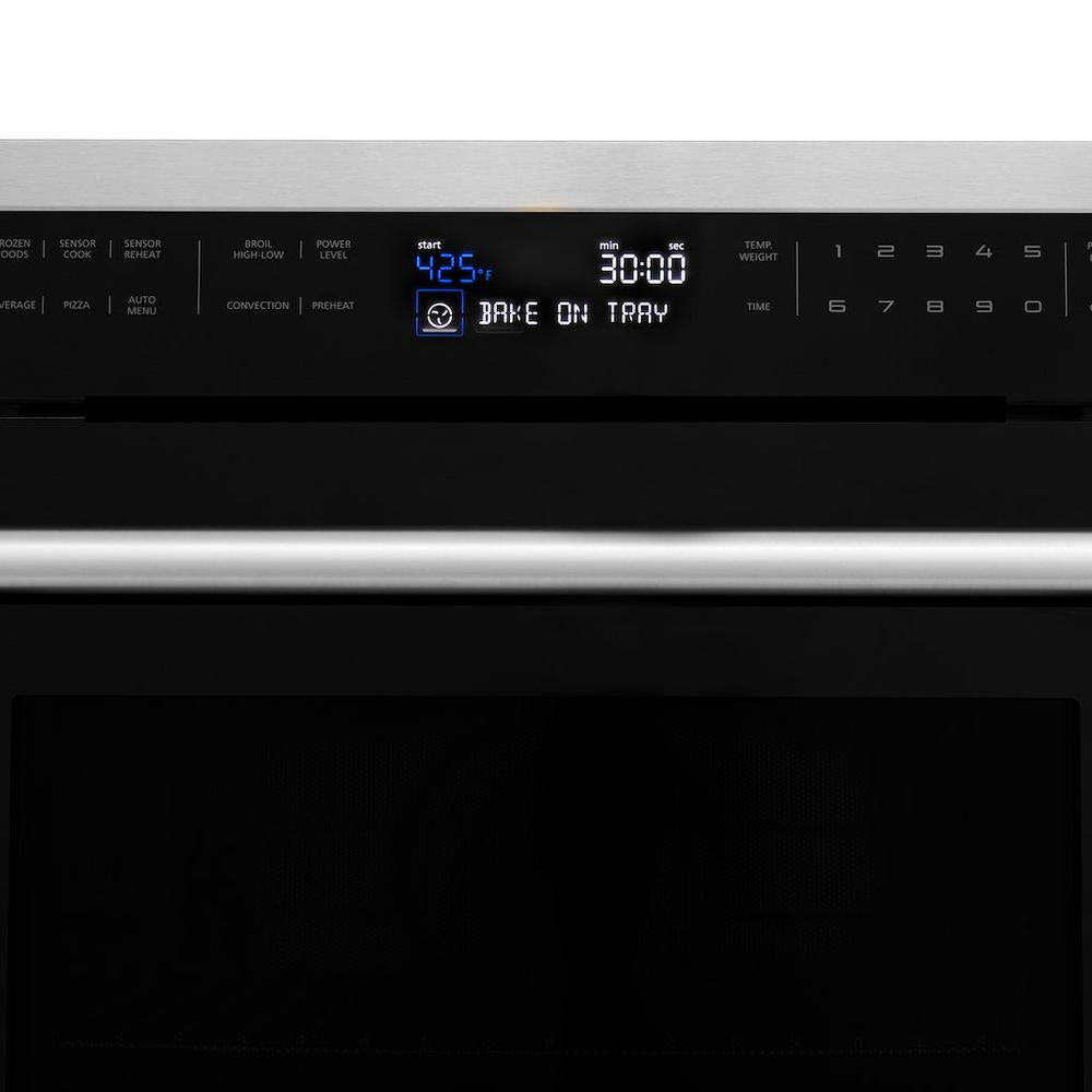24 In. 1.6 Cu. Ft. Built-in Convection Microwave Oven In Stainless Steel With Speed And Sensor Cooking MWO24