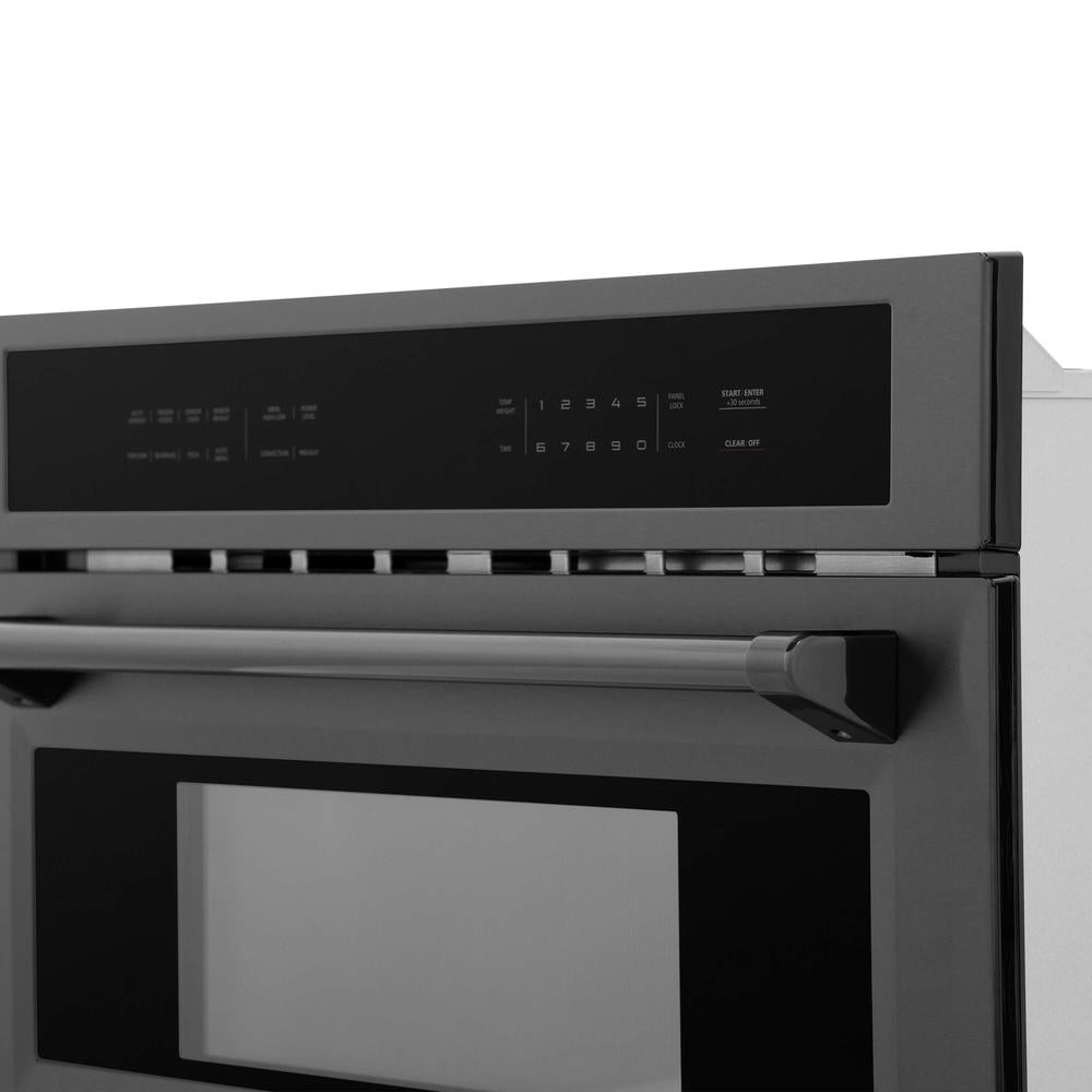 30 In. 1.6 Cu Ft. Black Stainless Steel Built-in Convection Microwave Oven MWO30BS