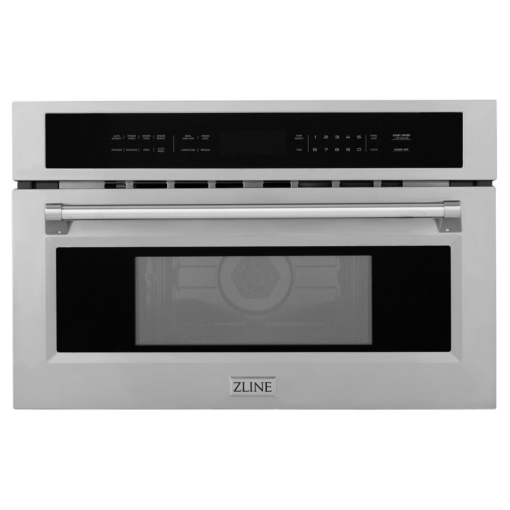 30 In. 1.6 Cu. Ft. Built-in Convection Microwave Oven In Stainless Steel With Speed And Sensor Cooking MWO30