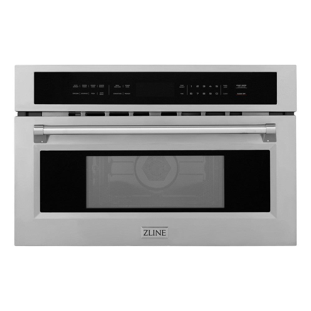 30 In. 1.6 Cu. Ft. Built-in Convection Microwave Oven In Stainless Steel With Speed And Sensor Cooking MWO30