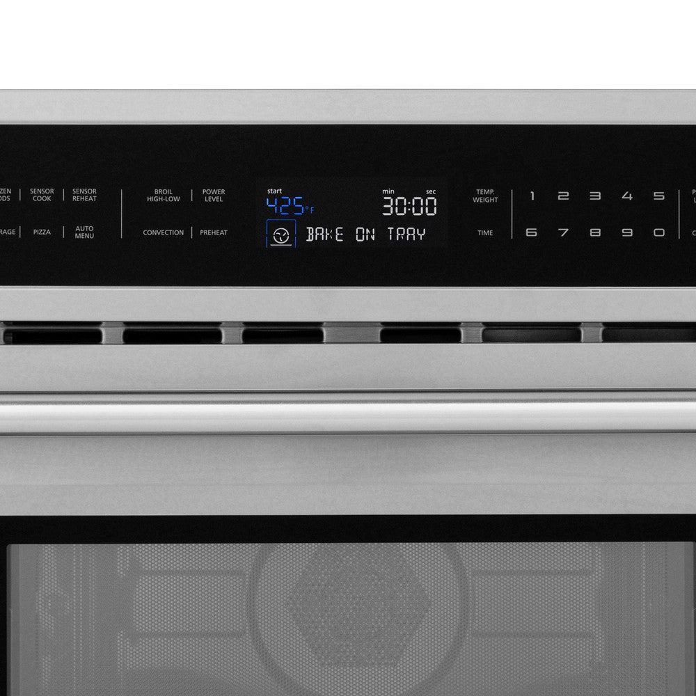 30 In. 1.6 Cu. Ft. Built-in Convection Microwave Oven In Stainless Steel With Speed And Sensor Cooking MWO30