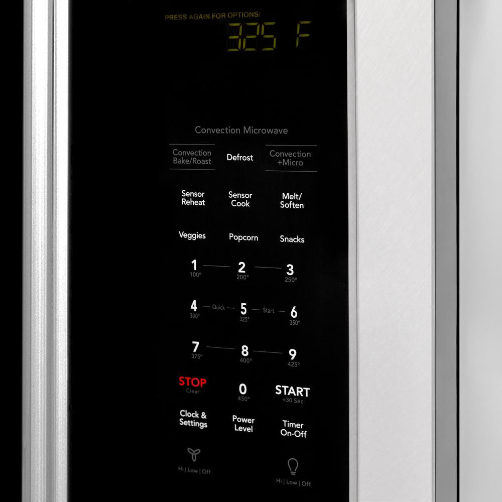 30 In. 1.5 Cu. Ft. Over-the-range Convection Microwave Oven In Satin Stainless Steel With Traditional Handle And Sensor Cooking MWOOTRH30SS