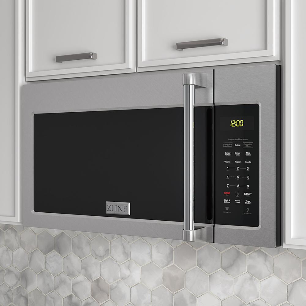 30 In. 1.5 Cu. Ft. Over-the-range Convection Microwave Oven In Satin Stainless Steel With Traditional Handle And Sensor Cooking MWOOTRH30SS