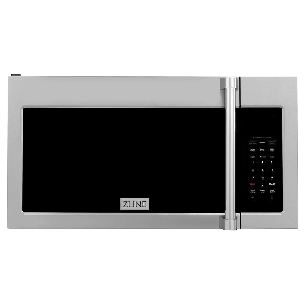 30 In. Stainless Steel Over The Range Convection Microwave Oven With Traditional Handle MWOOTRH30