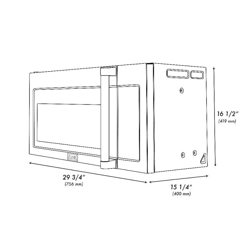 30 in. Black Stainless Steel Over the Range Convection Microwave Oven with Traditional Handle MWOOTRHBS