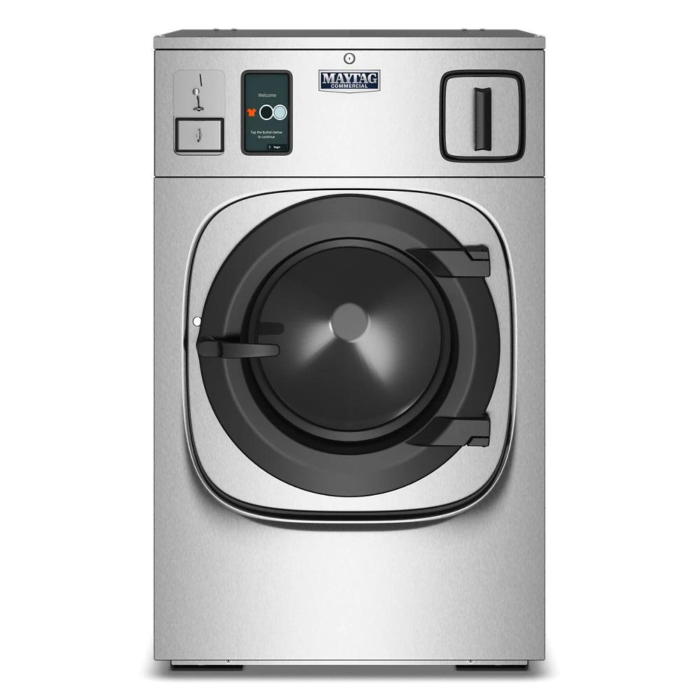 Commercial Multi-Load Rigid-Mount 45lb Washer, Coin Drop Equipped MWR45PDATS