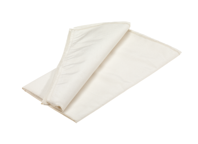 Wax cloth with pocket for ironers for simple application of wax to the heater plate. MWT