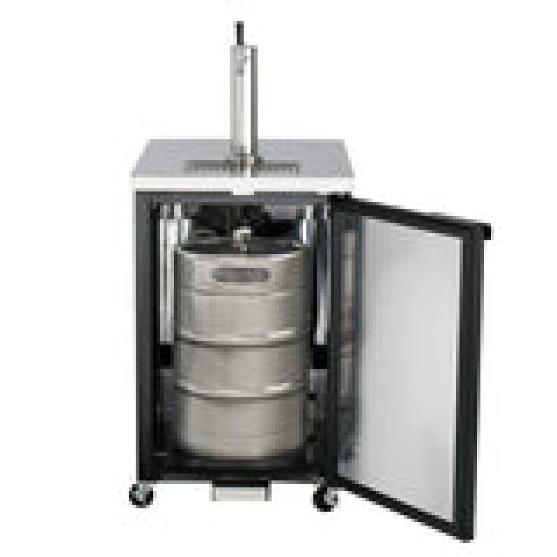 Maxx Cold Single Tower Beer Dispenser, 7.2 cu. ft., 1 Barrel/Keg (204 L) MXBD241BHC