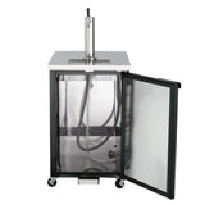 Maxx Cold Single Tower Beer Dispenser, 7.2 cu. ft., 1 Barrel/Keg (204 L) MXBD241BHC