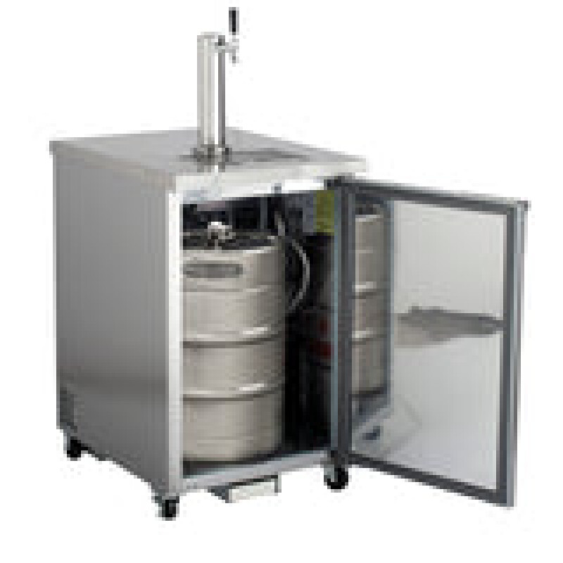 Maxx Cold Single Tower Beer Dispenser, 7.2 cu. ft., 1 Barrel/Keg (204L) MXBD241SHC