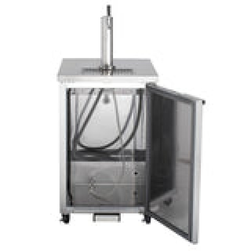 Maxx Cold Single Tower Beer Dispenser, 7.2 cu. ft., 1 Barrel/Keg (204L) MXBD241SHC
