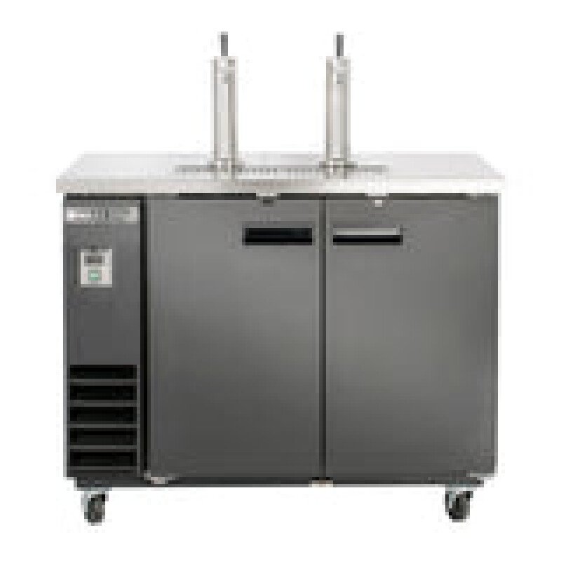 Maxx Cold Dual Tower Beer Dispenser, 10.5 cu. ft., 2 Barrel/Kegs (297L) MXBD482BHC