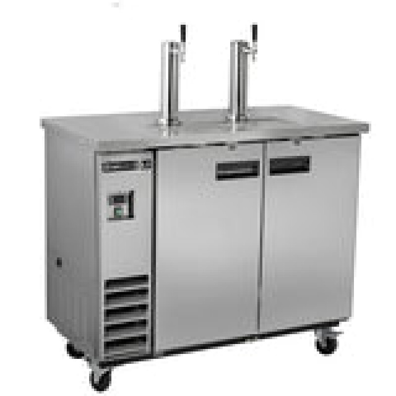 Maxx Cold Dual Tower Beer Dispenser, 10.5 cu. ft., 2 Barrels/Kegs (297L)  MXBD482SHC