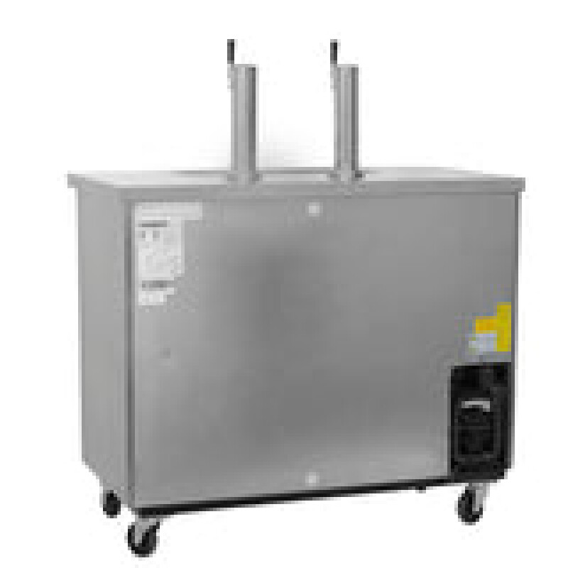 Maxx Cold Dual Tower Beer Dispenser, 10.5 cu. ft., 2 Barrels/Kegs (297L)  MXBD482SHC