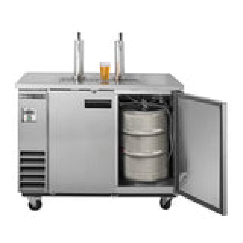 Maxx Cold Dual Tower Beer Dispenser, 14.2 cu. ft., 2 Barrels/Kegs (402L) MXBD602SHC