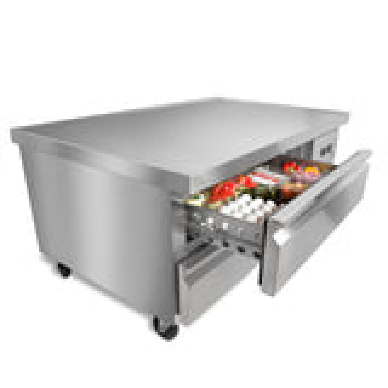 Maxx Cold Two-Drawer Refrigerated Chef Base, 6.5 cu. ft. Storage Capacity MXCB48HC