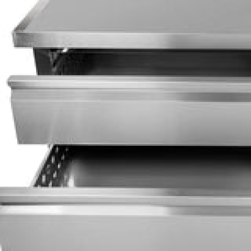 Maxx Cold Two-Drawer Refrigerated Chef Base, 6.5 cu. ft. Storage Capacity MXCB48HC