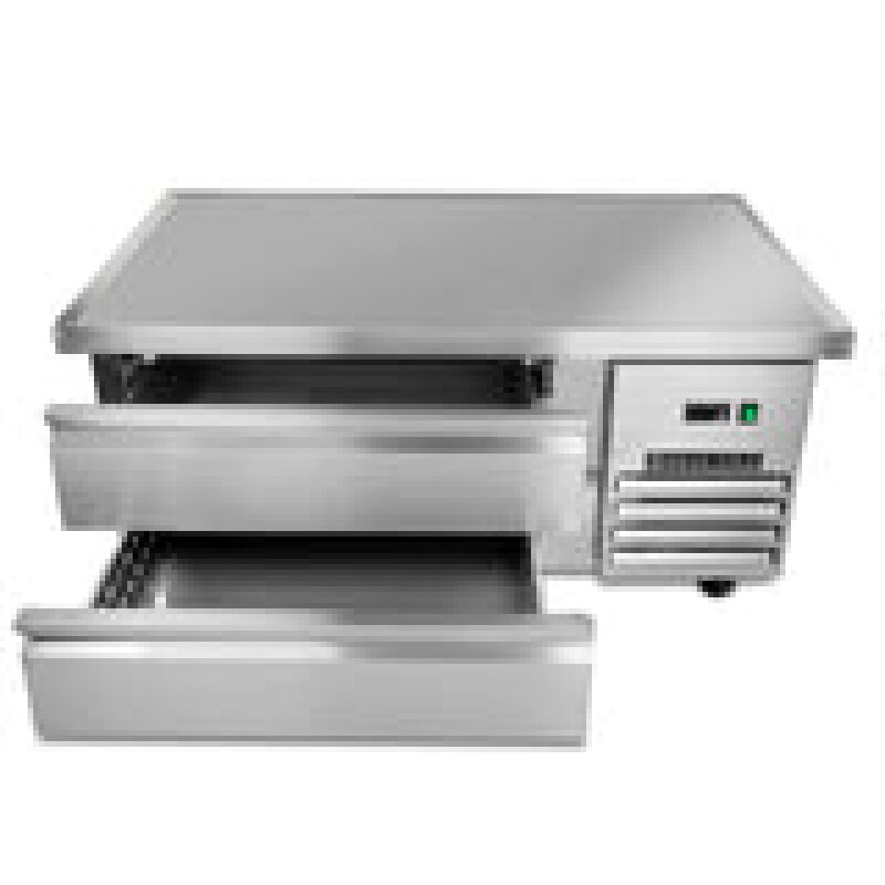 Maxx Cold Two-Drawer Refrigerated Chef Base, 6.5 cu. ft. Storage Capacity MXCB48HC
