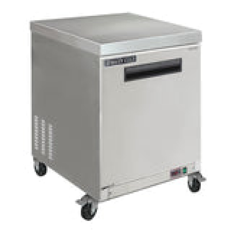 Maxx Cold Single Door Undercounter Freezer, 6.5 cu. ft. Storage Capacity MXCF27UHC