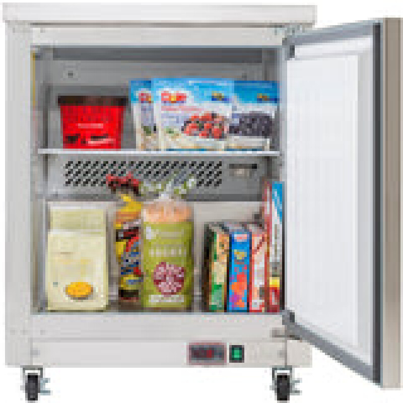 Maxx Cold Single Door Undercounter Freezer, 6.5 cu. ft. Storage Capacity MXCF27UHC