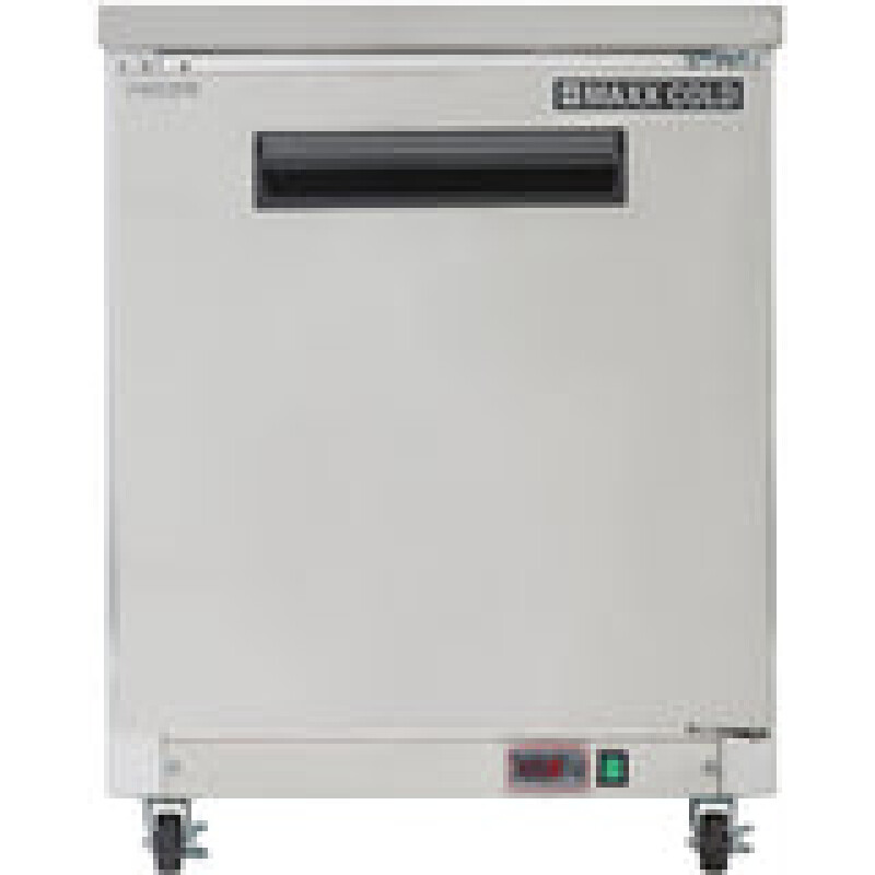 Maxx Cold Single Door Undercounter Freezer, 6.5 cu. ft. Storage Capacity MXCF27UHC