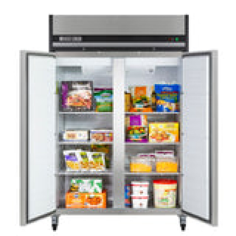 Maxx Cold 53.9" Double Door Reach-In Freezer, Top Mount MXCF49FDHC
