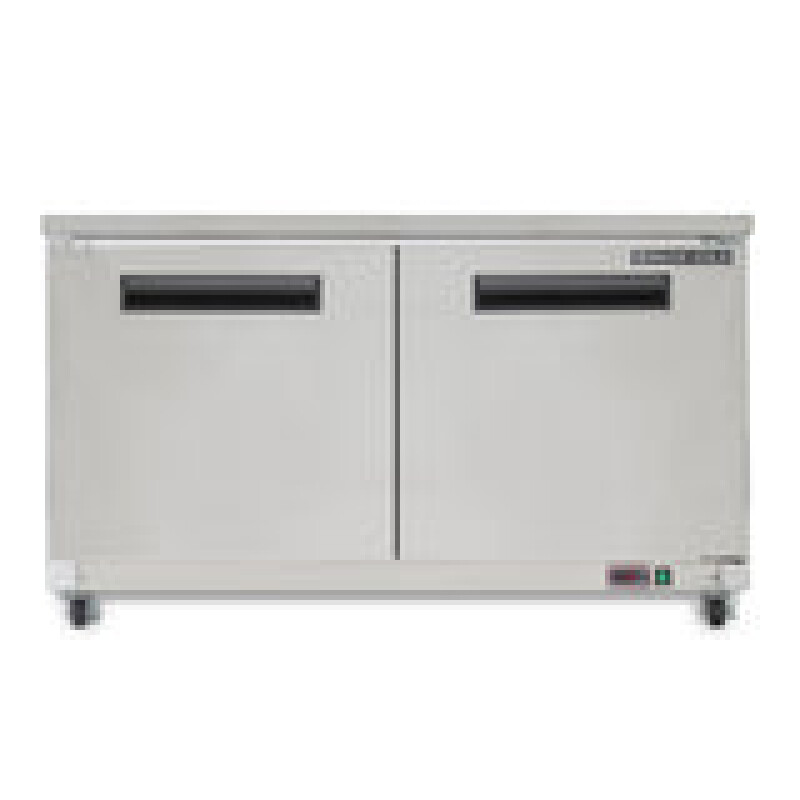 Maxx Cold Double Door Undercounter Freezer, 15.5 cu. ft. Storage Capacity MXCF60UHC